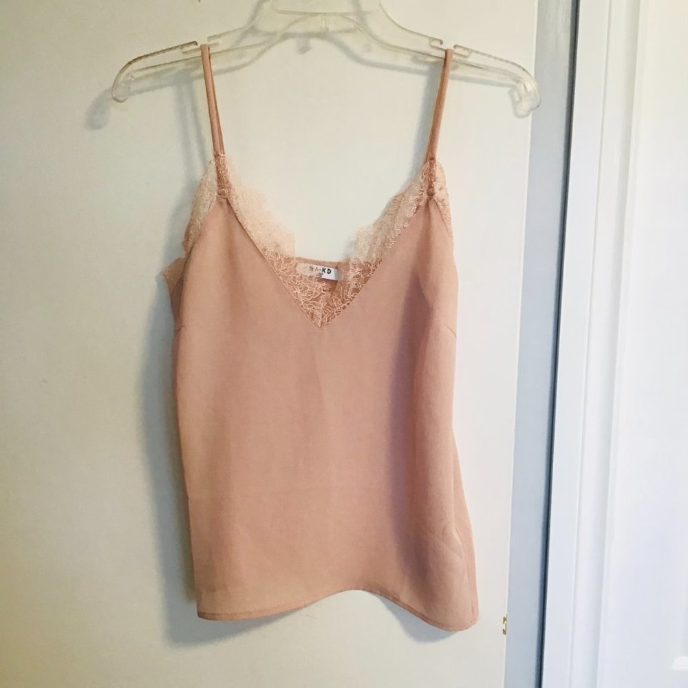 Nakd Camisole with Lace Trim